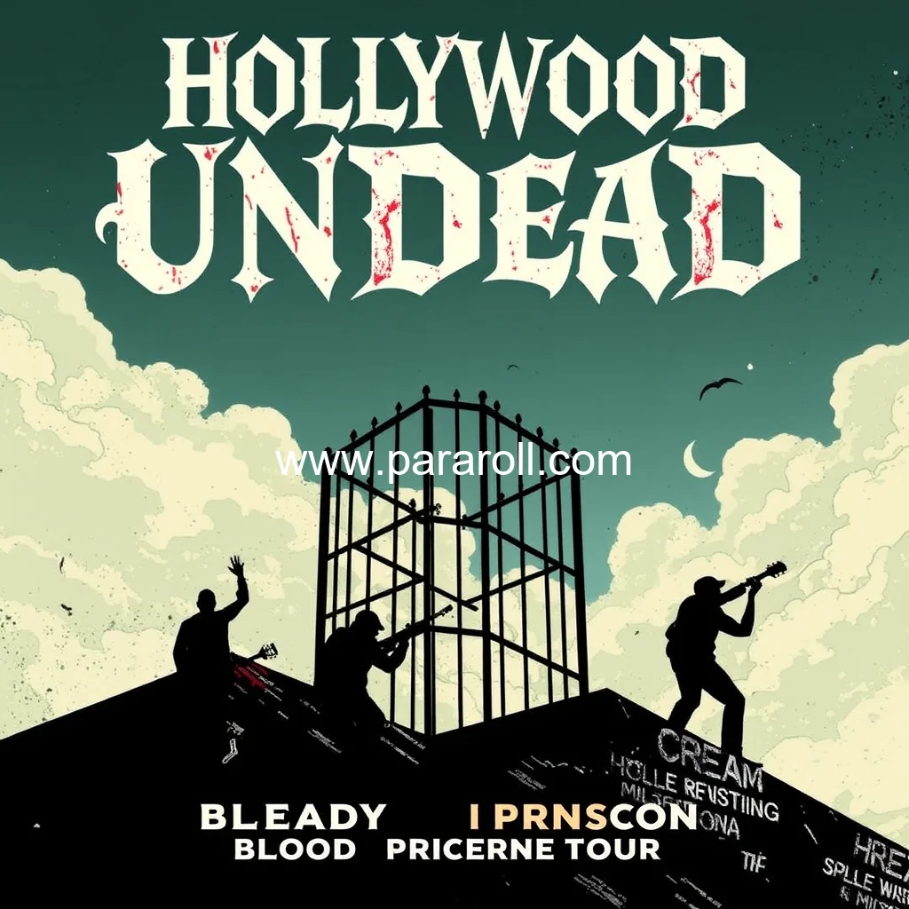 You are currently viewing I Prevail  Hollywood Undead SCREAM Through Blood Prison Tour
