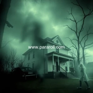 Artistic representation for Unraveling the mysteries: are ghosts real in vintage homes?