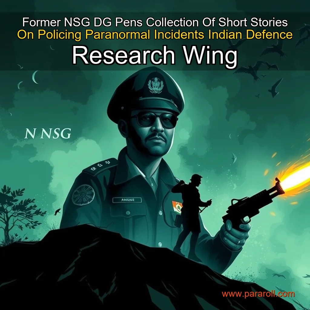 Read more about the article Former NSG DG Pens Collection Of Short Stories On Policing  Paranormal Incidents  Indian Defence Research Wing
