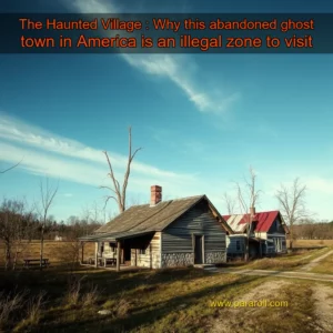 Read more about the article The Haunted Village : Why this abandoned ghost town in America is an illegal zone to visit