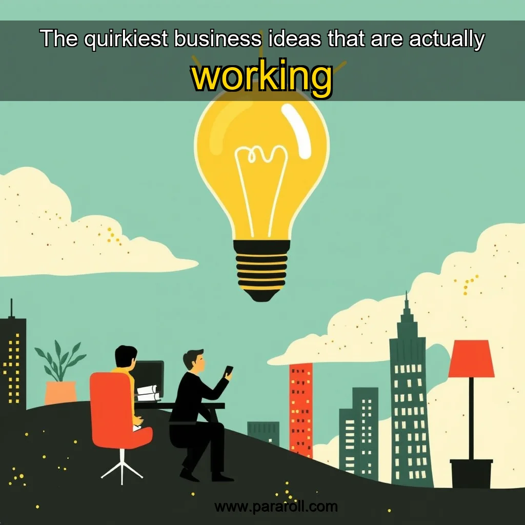 Read more about the article The quirkiest business ideas that are actually working