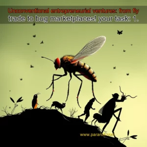 Read more about the article Unconventional entrepreneurial ventures: from fly trade to bug marketplaces!


 your task:

1.