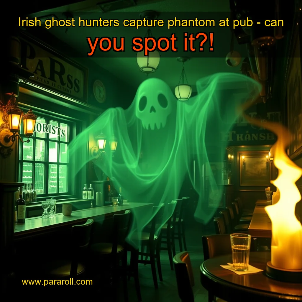 Read more about the article Irish ghost hunters capture phantom at pub – can you spot it?!
