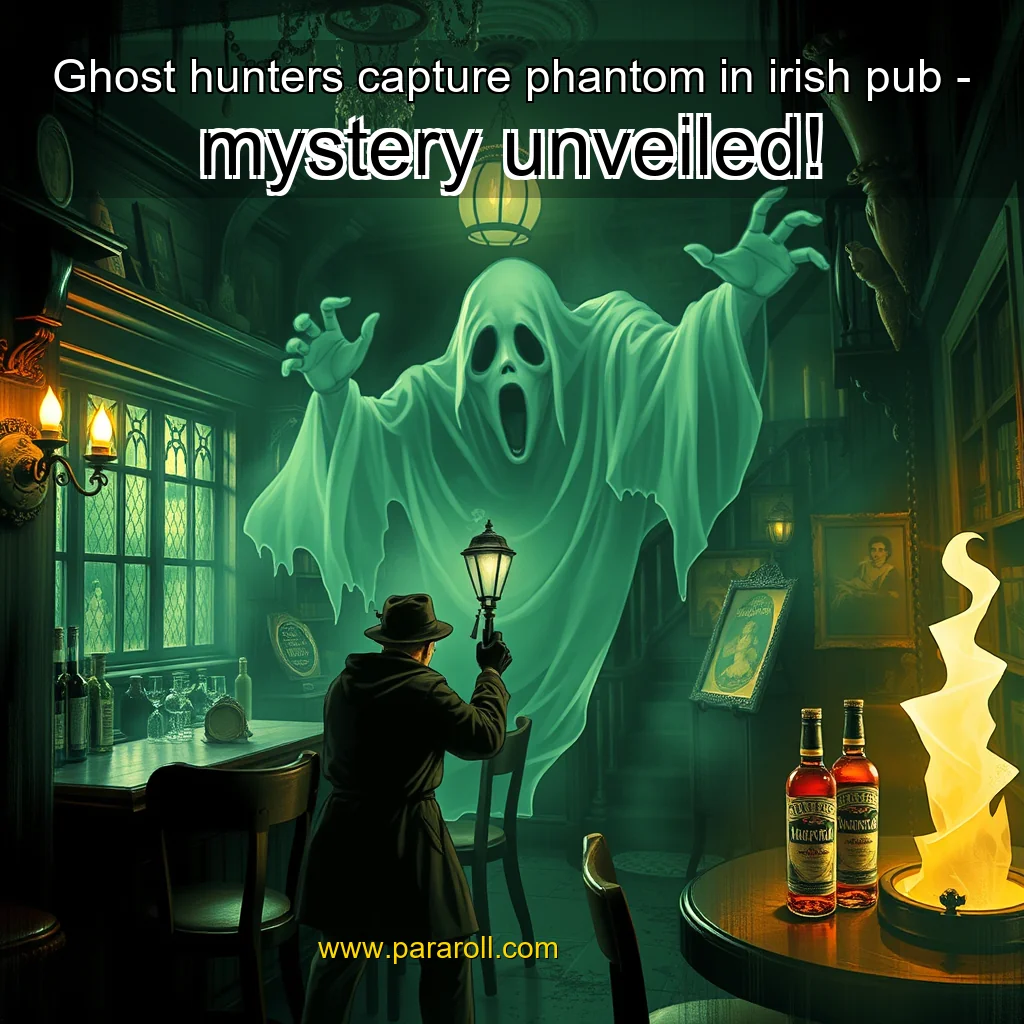 Read more about the article Ghost hunters capture phantom in irish pub – mystery unveiled!