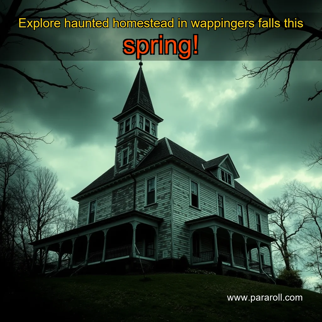 Read more about the article Explore haunted homestead in wappingers falls this spring!