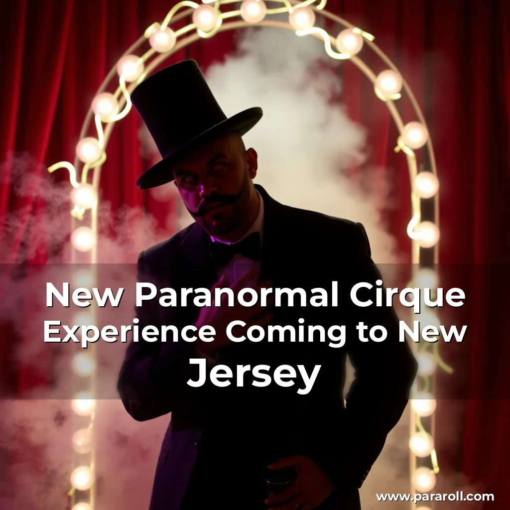 Read more about the article New Paranormal Cirque Experience Coming to New Jersey