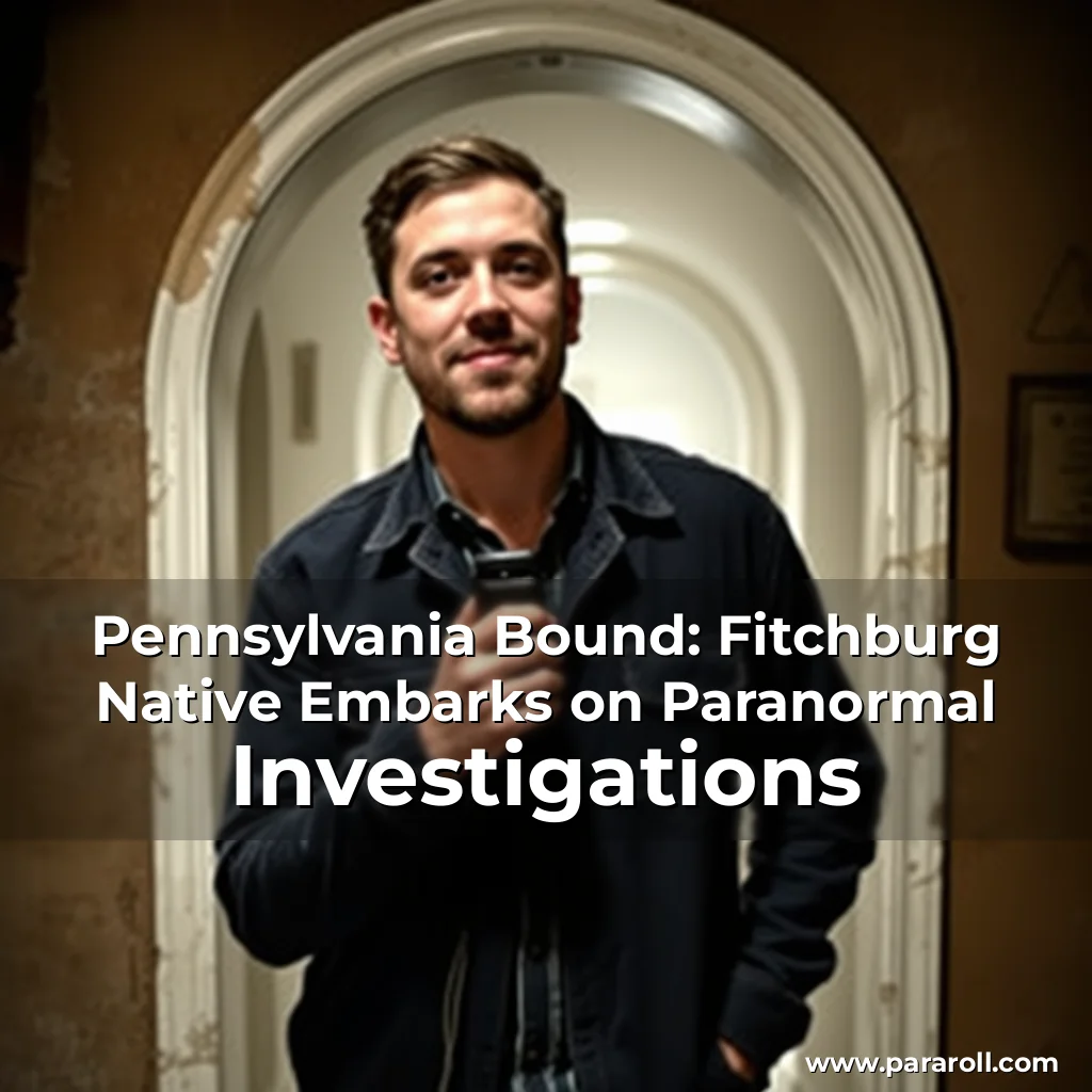 Read more about the article Pennsylvania Bound: Fitchburg Native Embarks on Paranormal Investigations