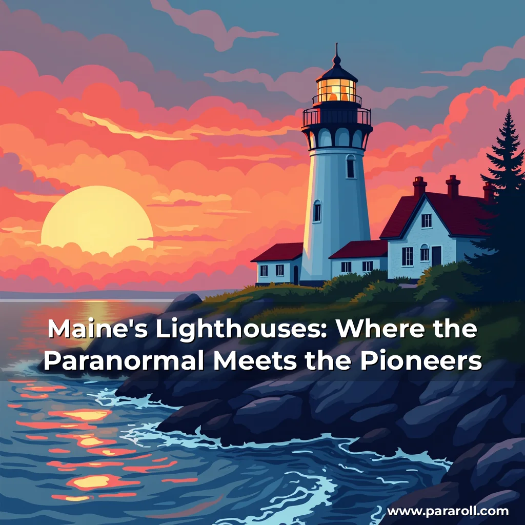Read more about the article Maine’s Lighthouses: Where the Paranormal Meets the Pioneers
