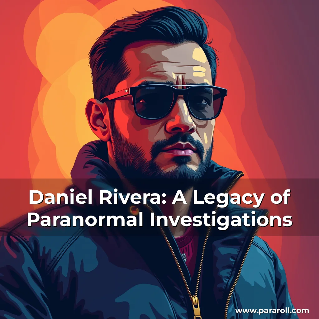 Read more about the article Daniel Rivera: A Legacy of Paranormal Investigations