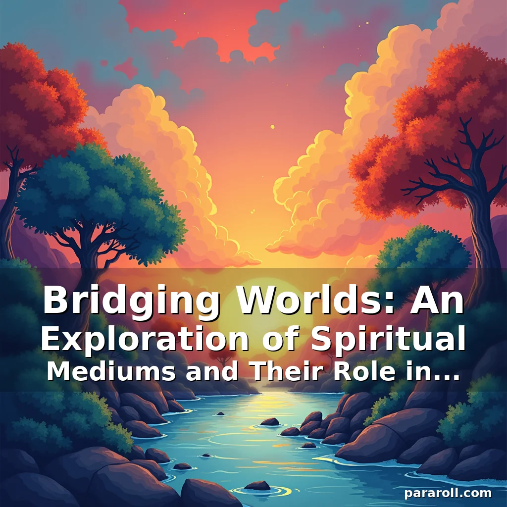 Read more about the article Bridging Worlds: An Exploration of Spiritual Mediums and Their Role in Modern Society
