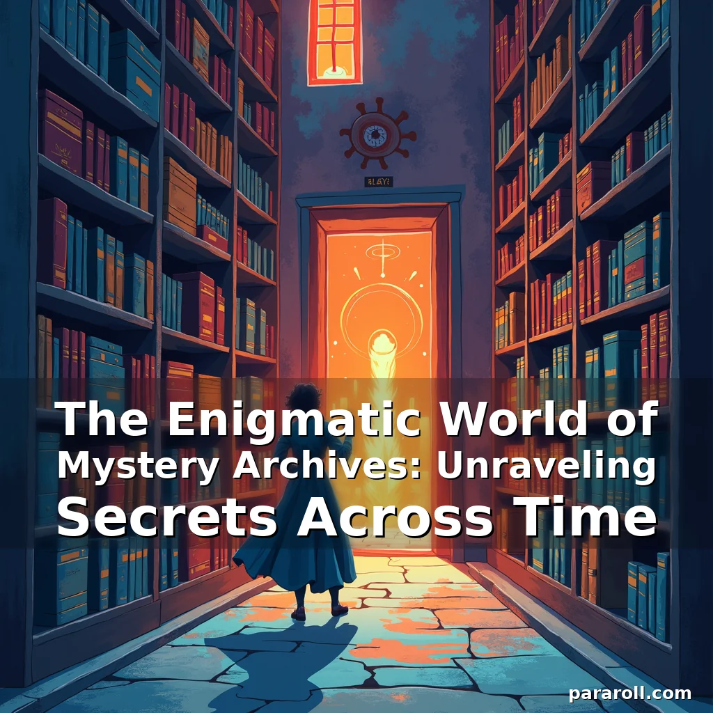 Read more about the article The Enigmatic World of Mystery Archives: Unraveling Secrets Across Time