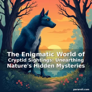 Read more about the article The Enigmatic World of Cryptid Sightings: Unearthing Nature’s Hidden Mysteries