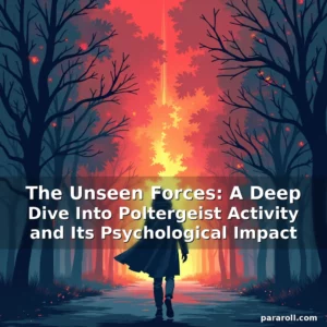 Read more about the article The Unseen Forces: A Deep Dive Into Poltergeist Activity and Its Psychological Impact