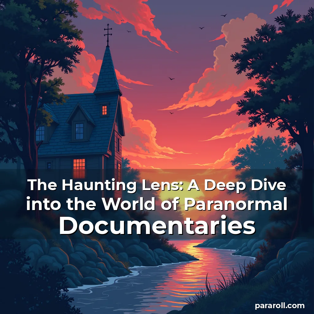 Read more about the article The Haunting Lens: A Deep Dive into the World of Paranormal Documentaries