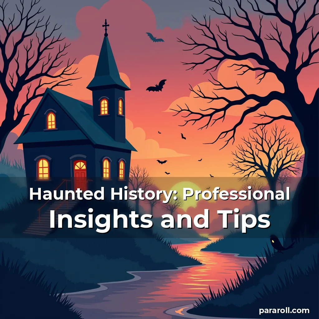Read more about the article Haunted History: Professional Insights and Tips