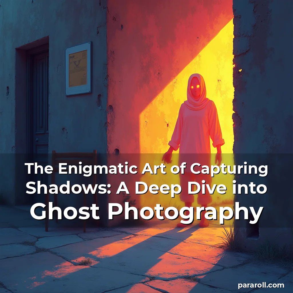 Read more about the article The Enigmatic Art of Capturing Shadows: A Deep Dive into Ghost Photography