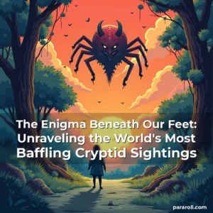 Read more about the article The Enigma Beneath Our Feet: Unraveling the World’s Most Baffling Cryptid Sightings